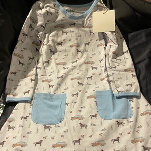 Shrimp and grits long sleeve dress 4t/5t
